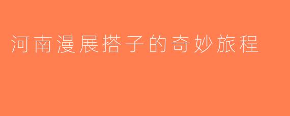 河南漫展搭子的奇妙旅程