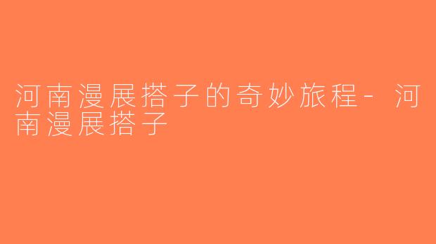 河南漫展搭子的奇妙旅程-河南漫展搭子