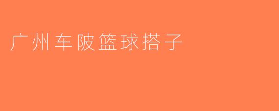 广州车陂篮球搭子