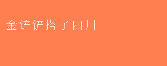 金铲铲搭子四川