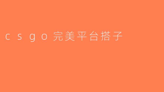 csgo完美平台搭子