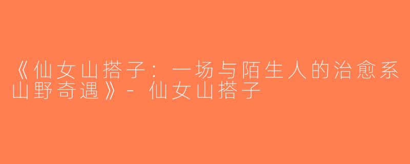 《仙女山搭子：一场与陌生人的治愈系山野奇遇》-仙女山搭子