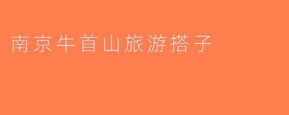 南京牛首山旅游搭子