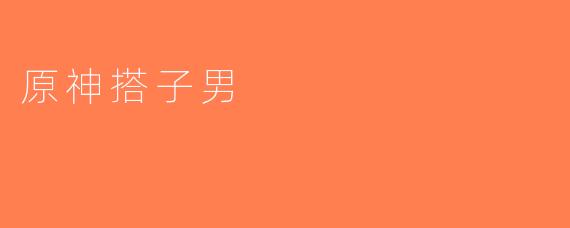 原神搭子男