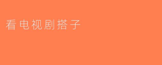 看电视剧搭子