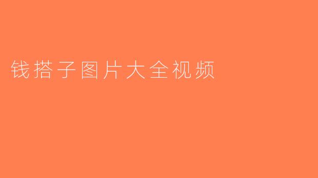 钱搭子图片大全视频