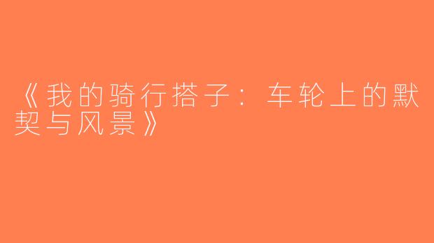 《我的骑行搭子：车轮上的默契与风景》