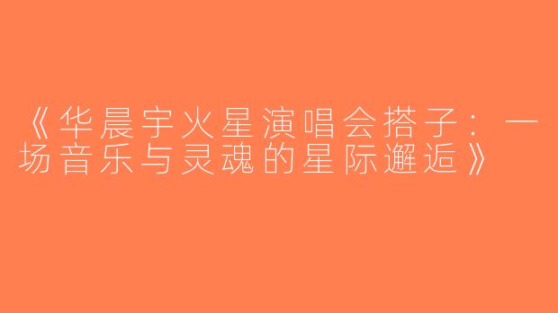 《华晨宇火星演唱会搭子：一场音乐与灵魂的星际邂逅》