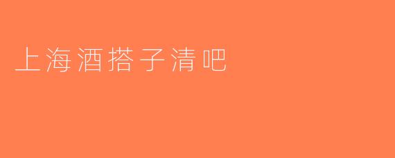 上海酒搭子清吧