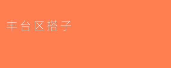 丰台区搭子