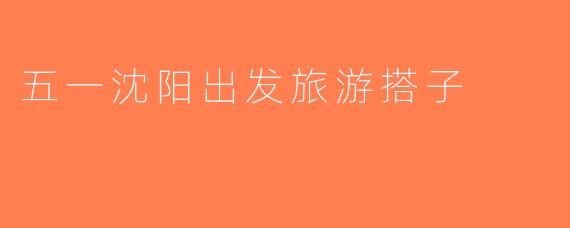五一沈阳出发旅游搭子