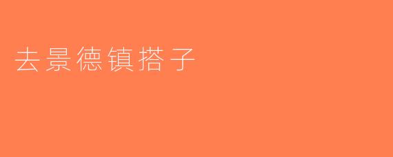 去景德镇搭子