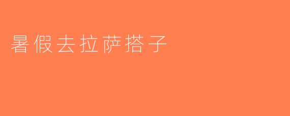 暑假去拉萨搭子