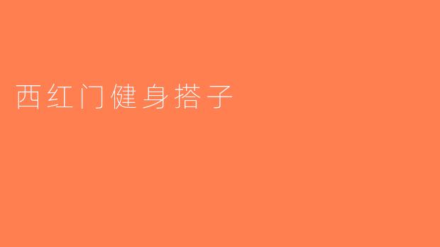 西红门健身搭子