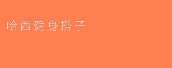 哈西健身搭子