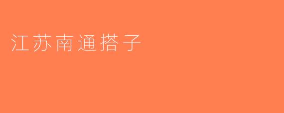 江苏南通搭子